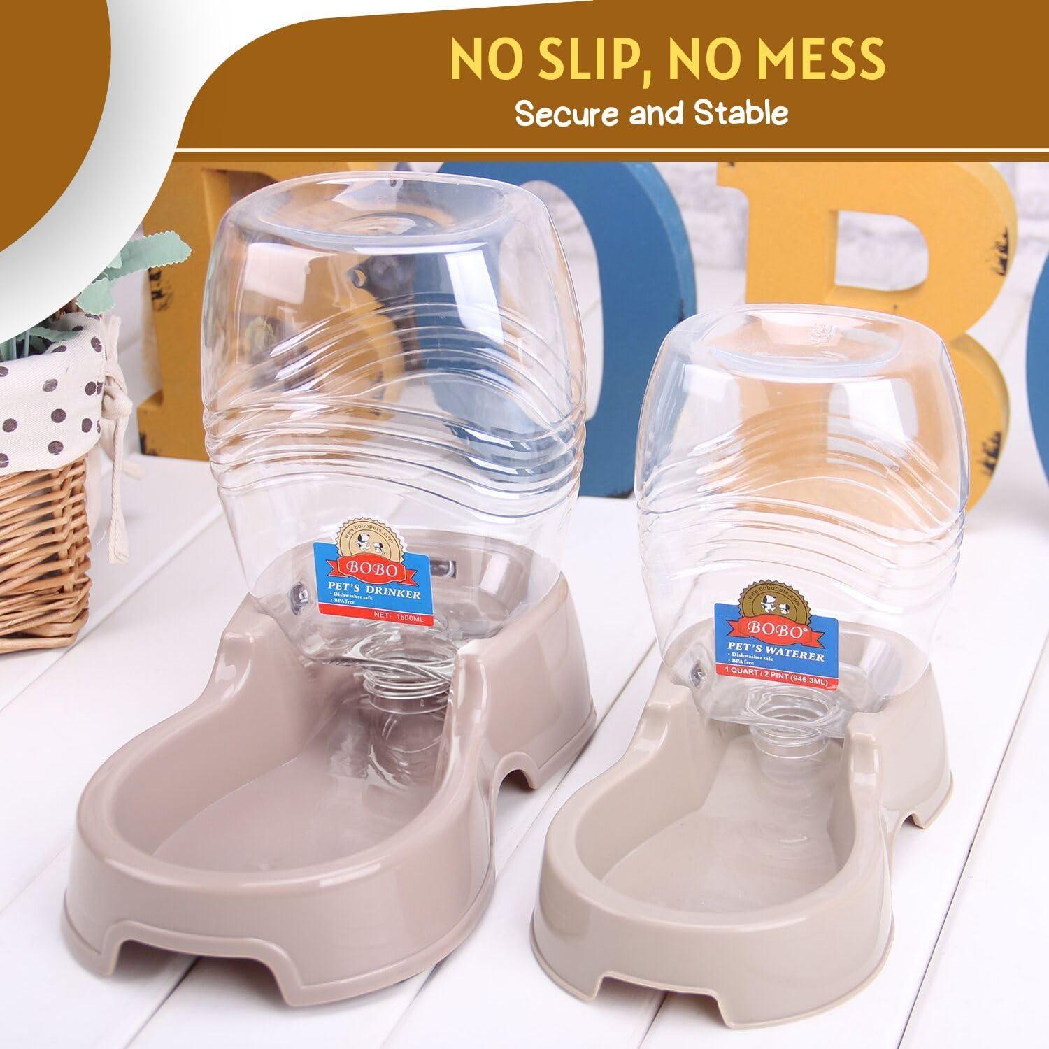 Dispensador de Agua Automático Flexzion 900ml para Mascotas Beige