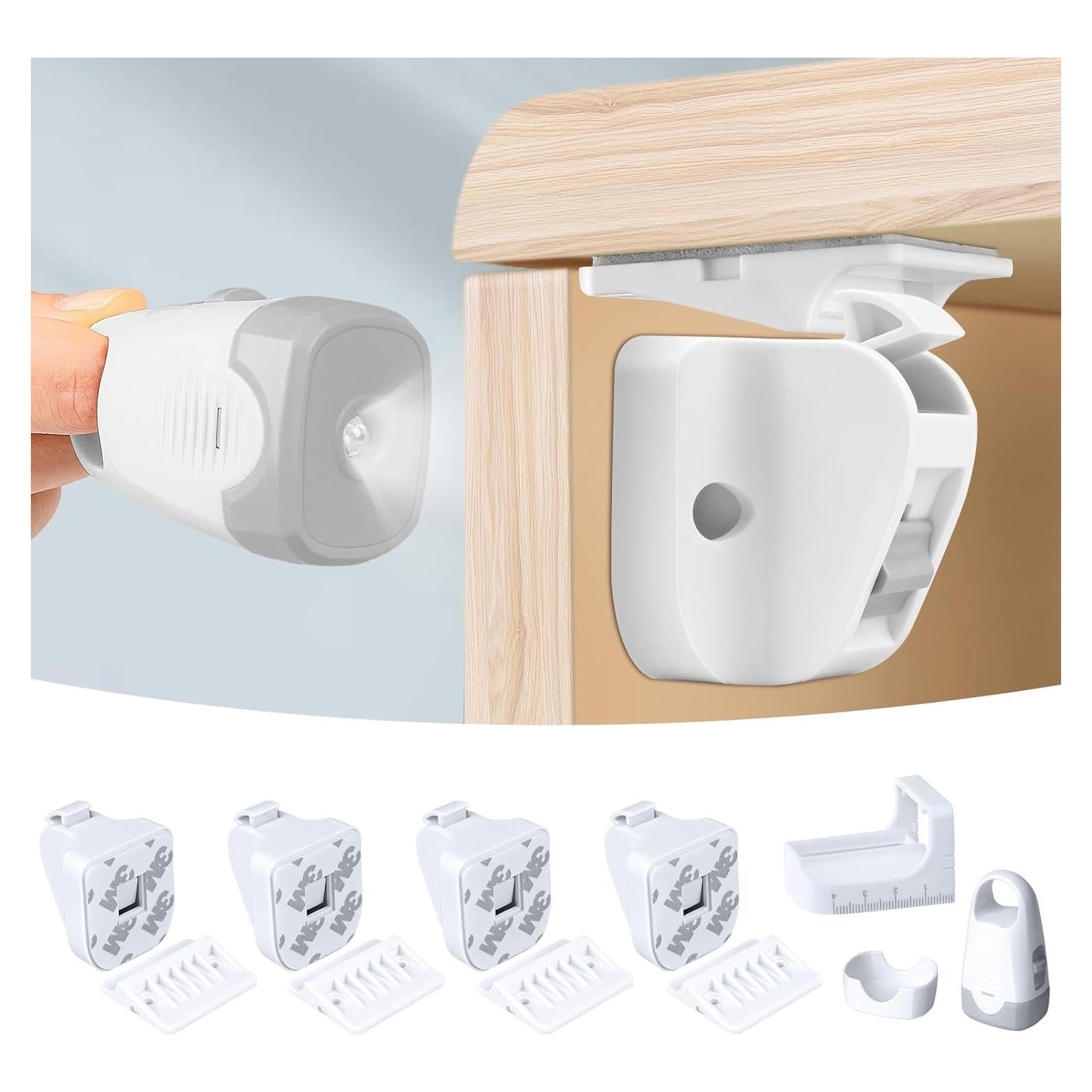 Cerraduras Magnéticas para Gabinetes Mydhall 4+1 con Llaves