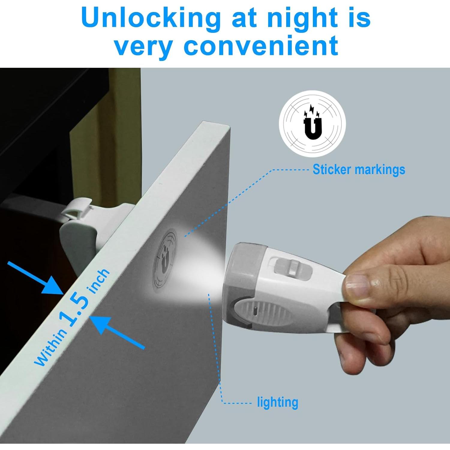 Cerraduras Magnéticas para Gabinetes Mydhall 4+1 con Llaves