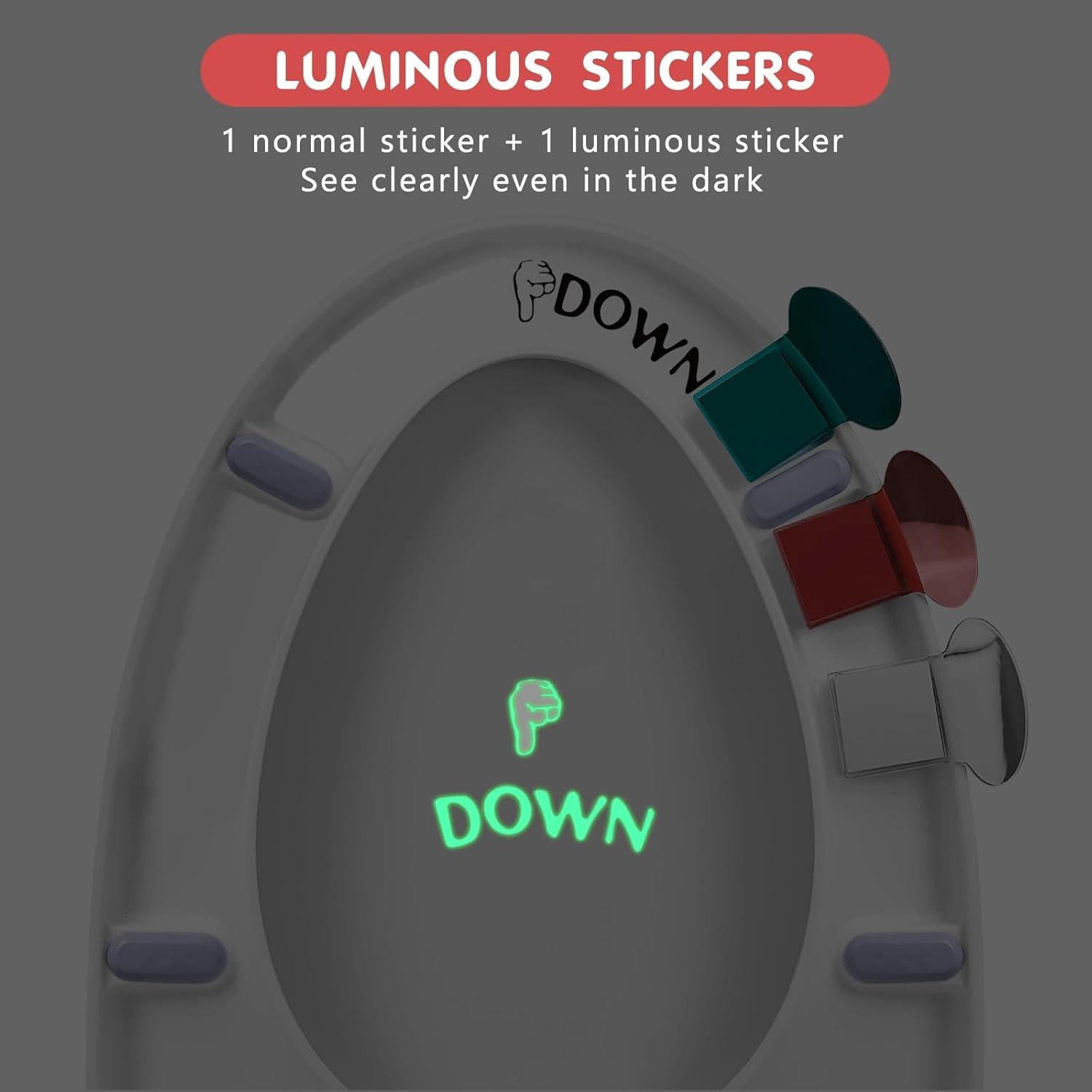 Juego de 3 Elevadores de Asiento de Inodoro WONNABUY