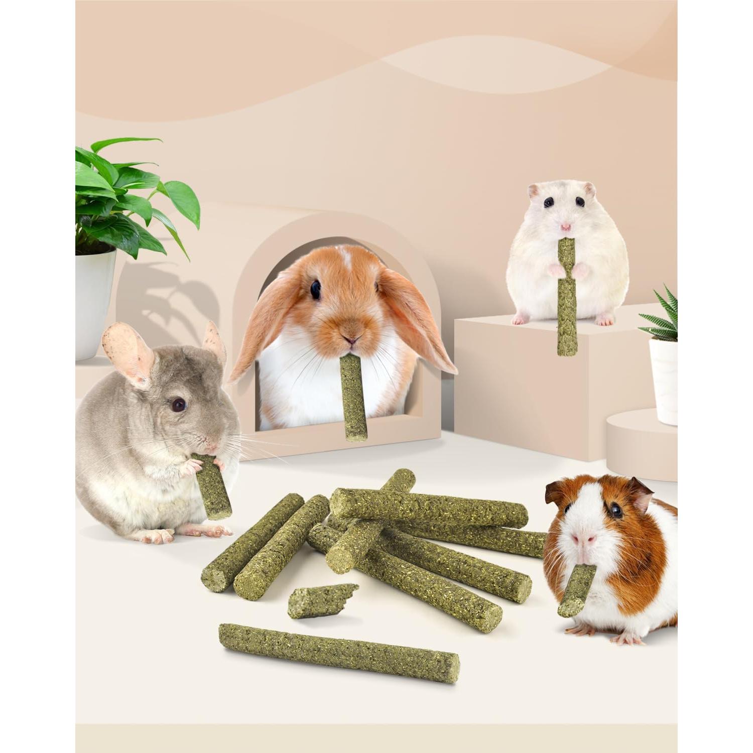 Palitos Masticables Bissap 22PCS Heno Timothy Natural 238g