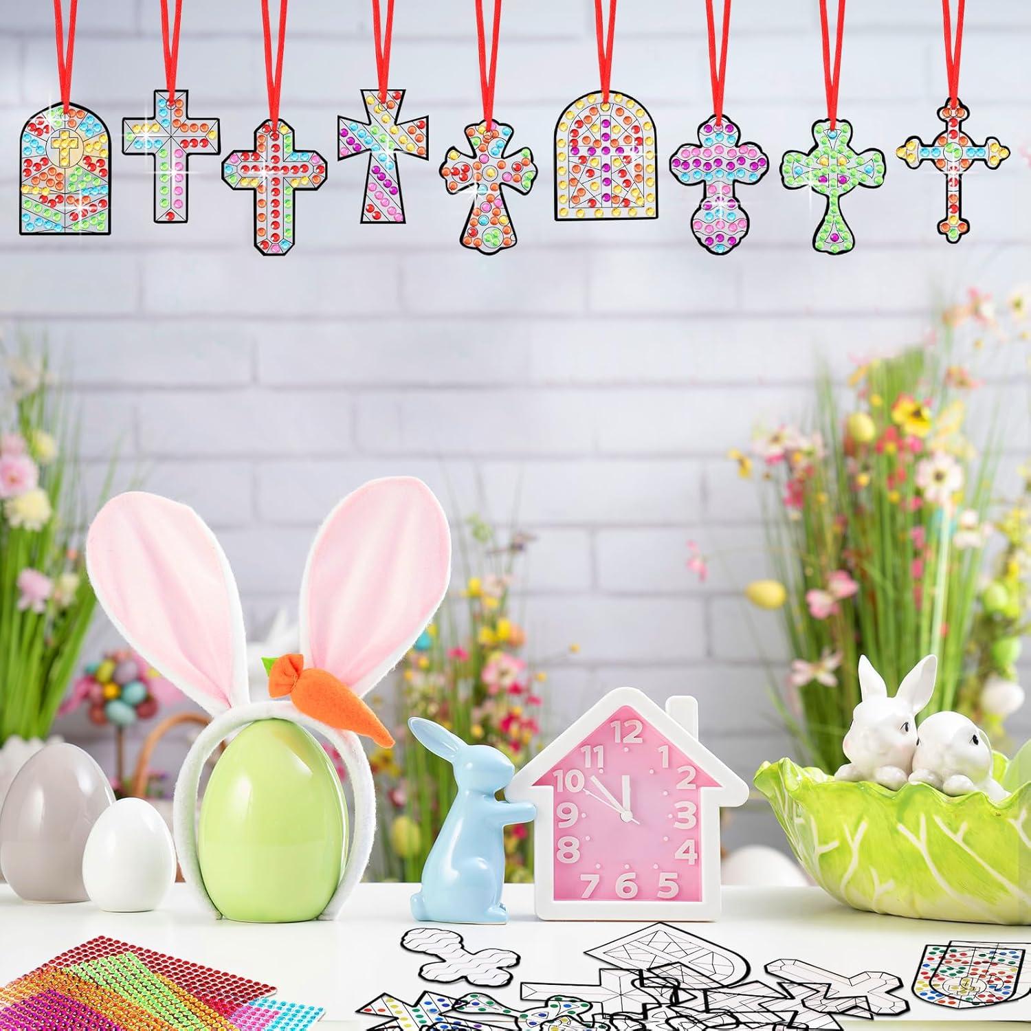 Kit de Manualidades de Atrapa Sol WinnerWhy 36 Piezas Cruz