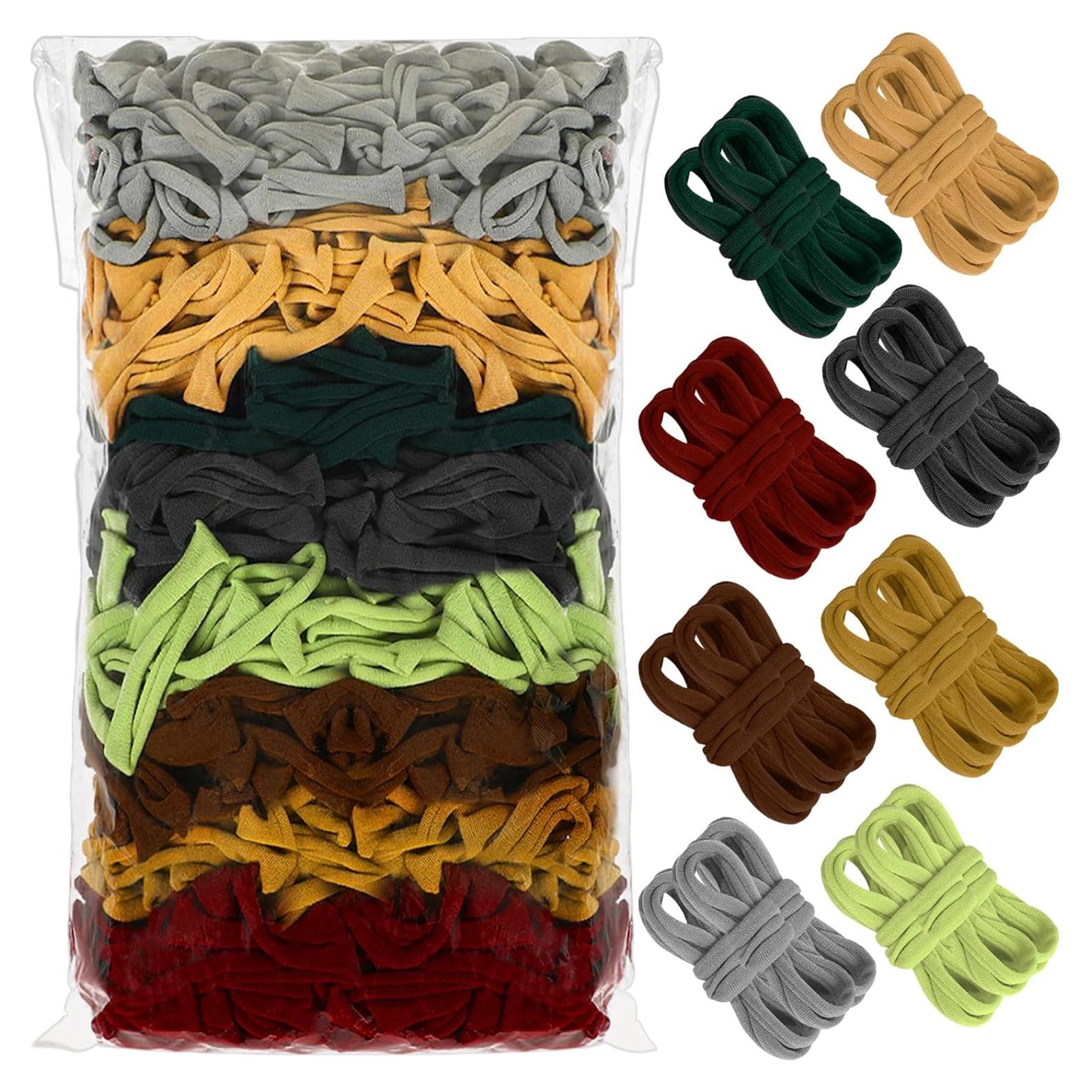 Kit de Anillos de Telar Naozinebi 600 Piezas Multicolores