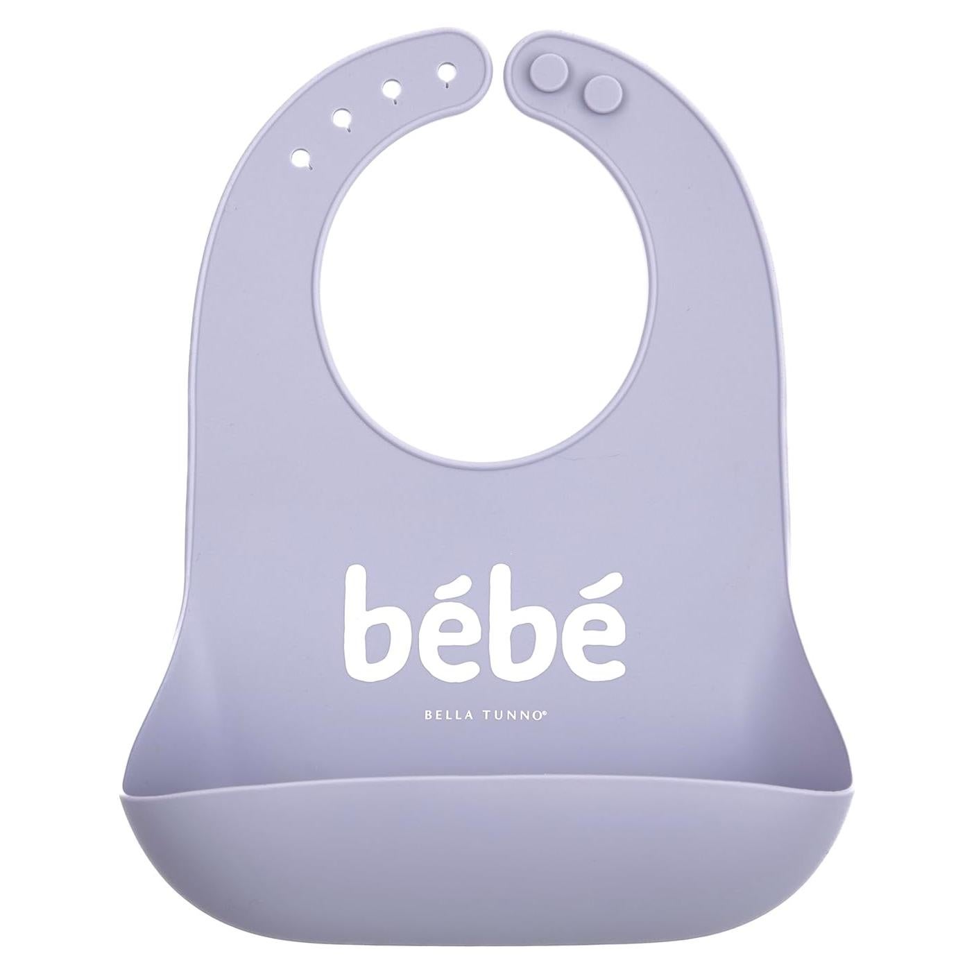 Babero de Silicona Bella Tunno para Bebés 4-36 meses