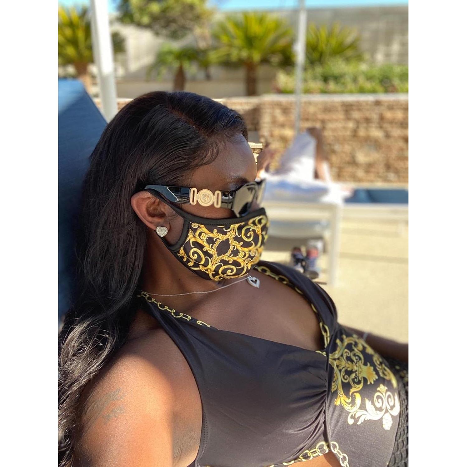 Gafas de sol polarizadas TRAUM UV400 unisex con medallón tigre