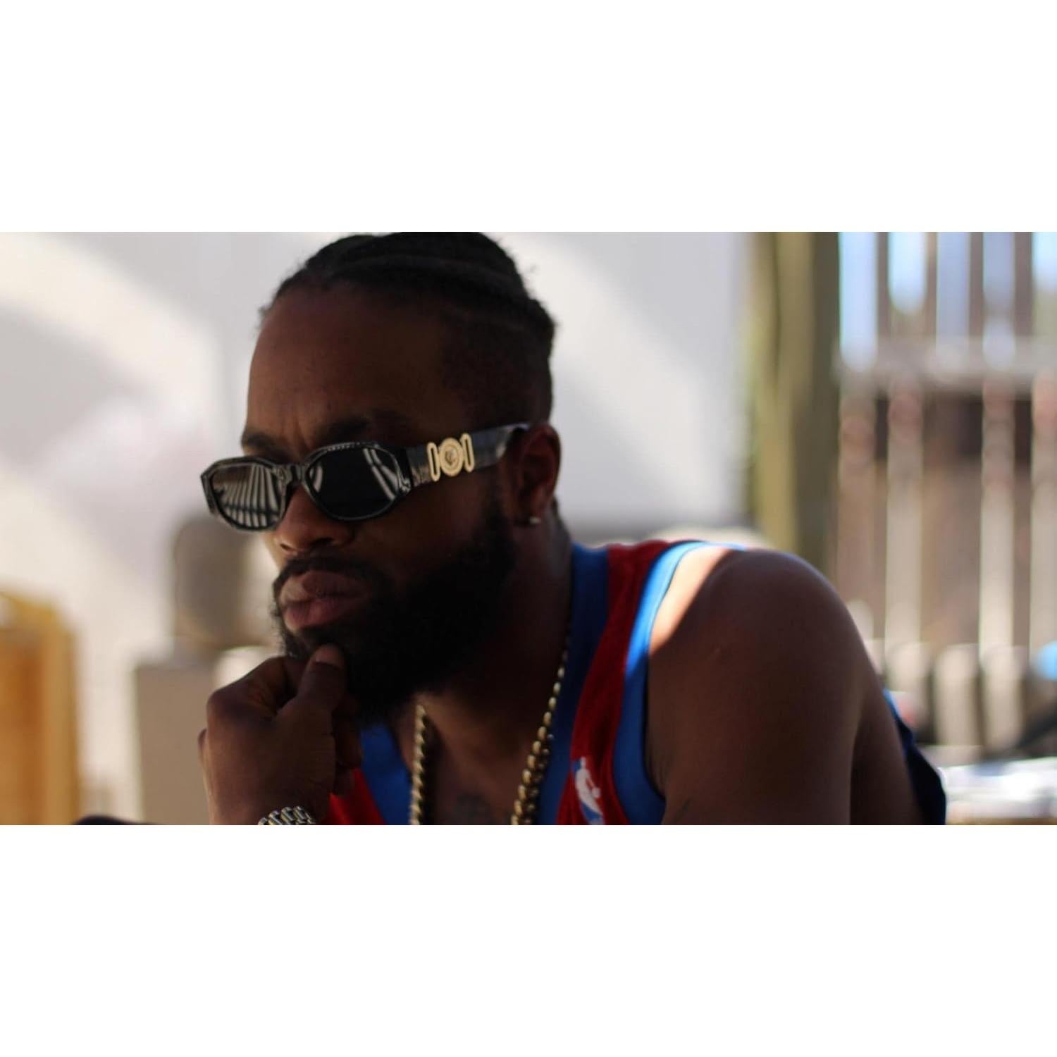 Gafas de sol polarizadas TRAUM UV400 unisex con medallón tigre