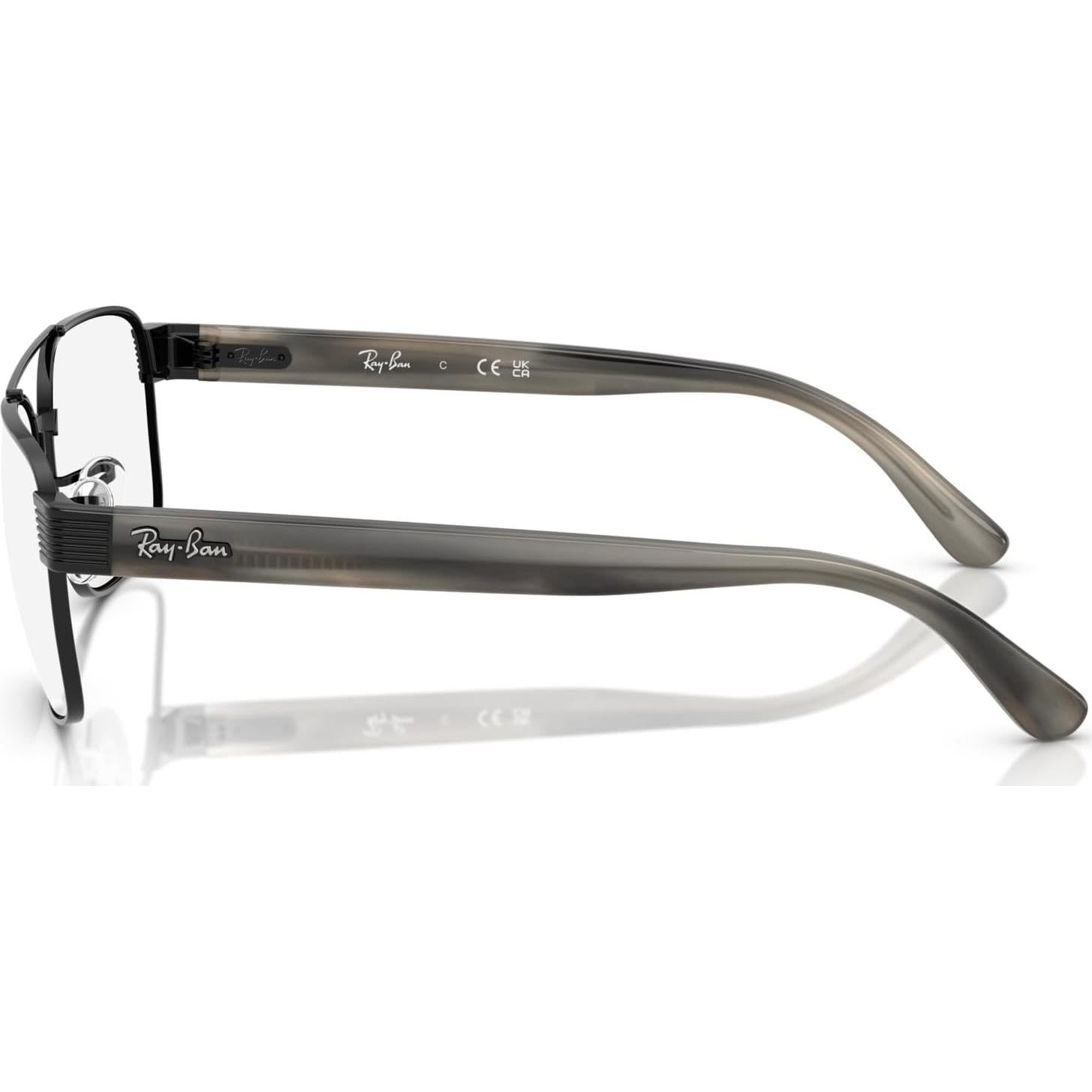 Gafas de Prescripción Ray-Ban RX3751V Cuadradas Negras