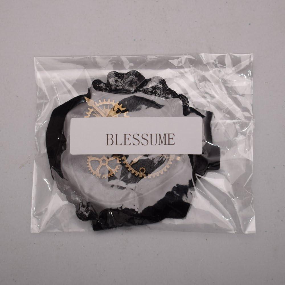 Parche para el Ojo Pirata Steampunk BLESSUME - Cuero Sintético