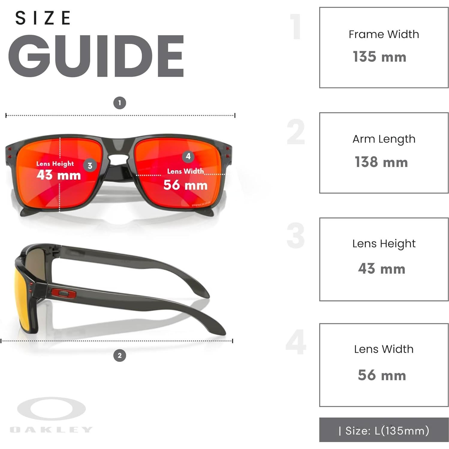 Gafas de sol Oakley Holbrook Ajuste Asiático OO9244 Humo Gris