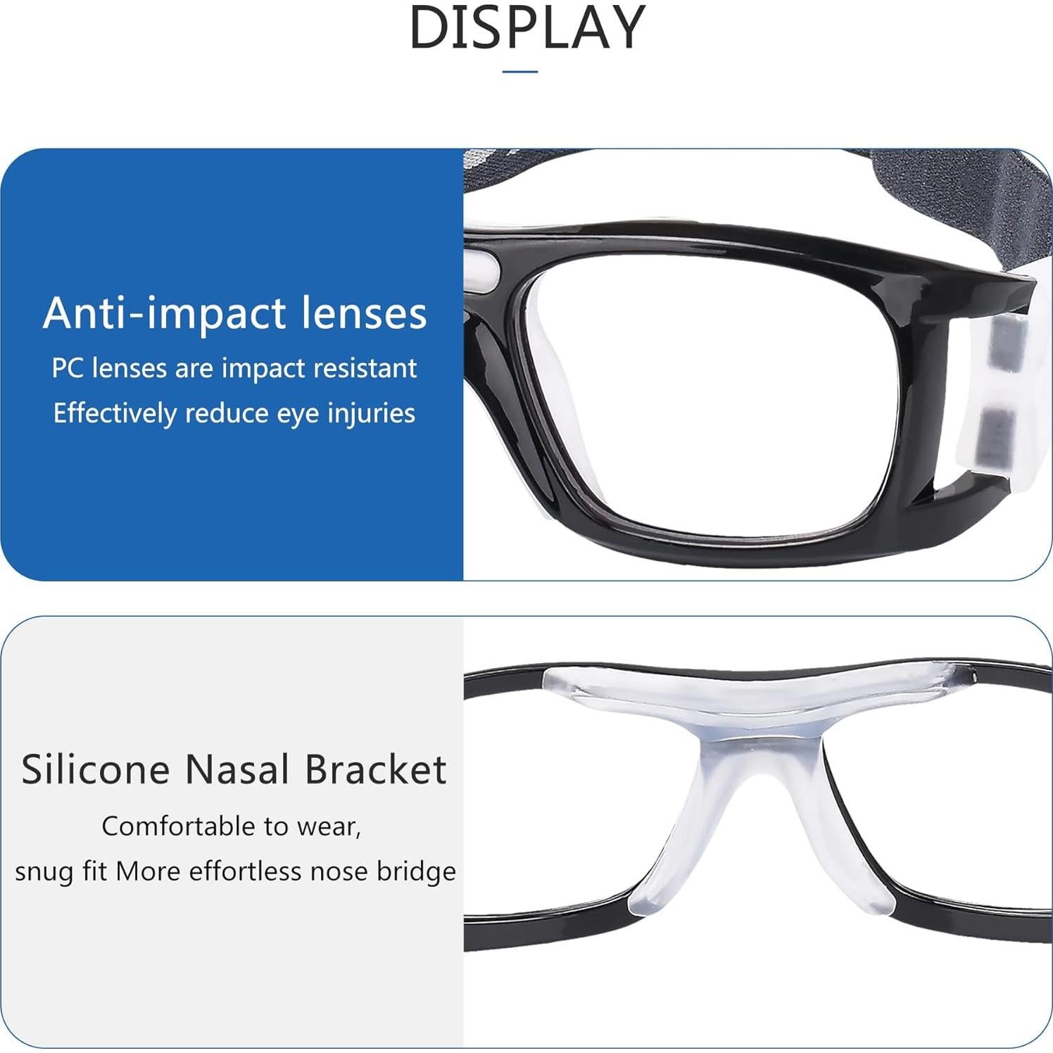 Gafas Deportivas SooGree Antivaho con Correa Ajustable