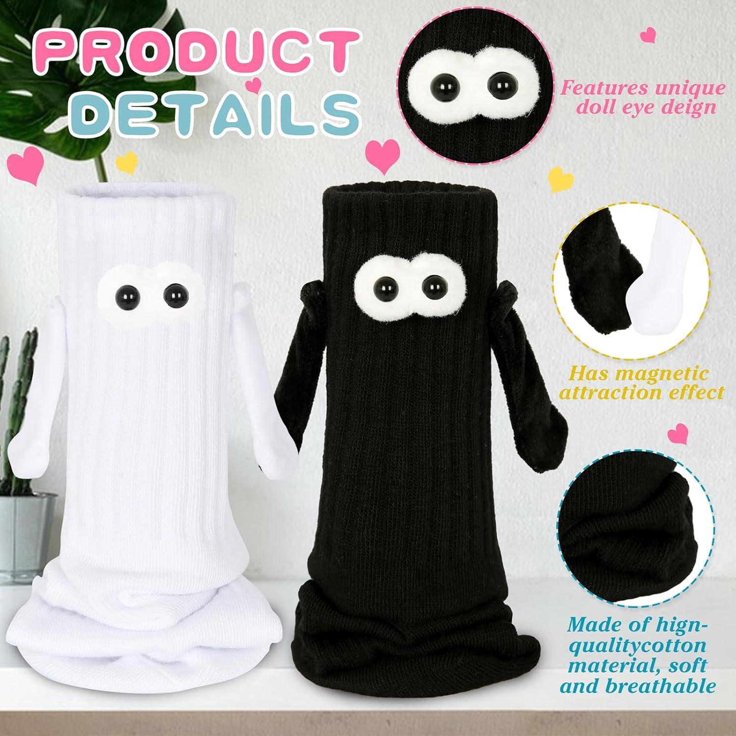 Calcetines Magnéticos Vermeyen 4 Pares Unisex Divertidos