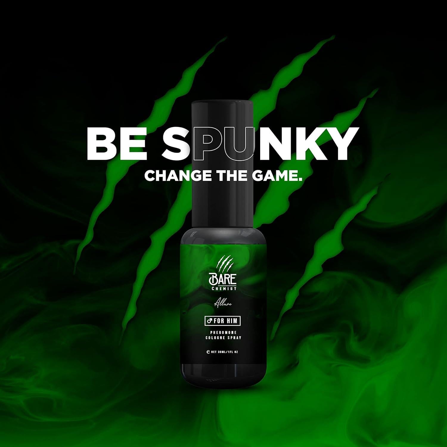 Colonia de Feromonas Bare Chemist 30ml - Spray Larga Duración