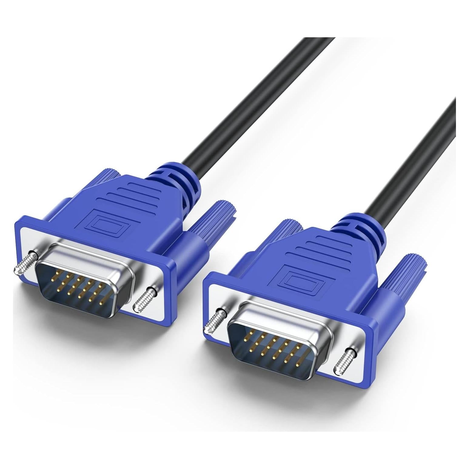 Cable VGA 0.91m URELEGAN Macho a Macho 1080P para PC y Proyector