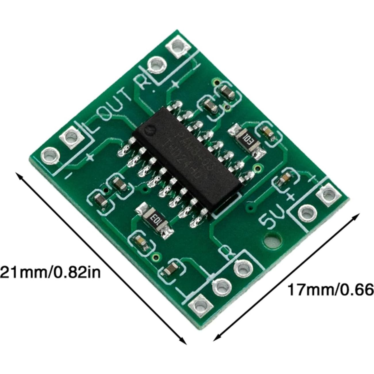 Amplificador Digital Clase D PAM8403 2x3W USB 5V Mini