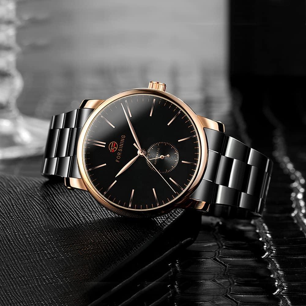 Reloj Mecánico Tiong Hombre Acero Inoxidable Luminiscente