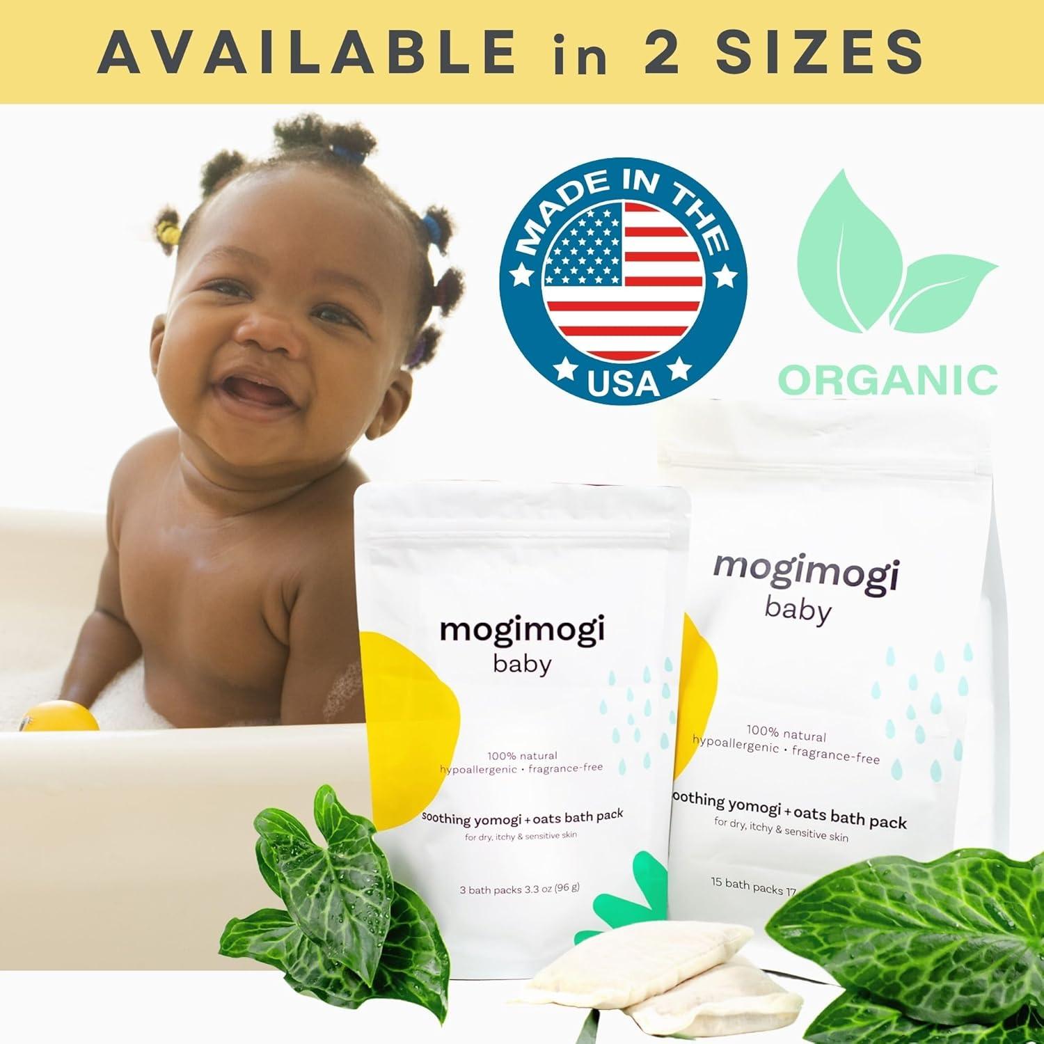 Baño de Avena Orgánica Mogimogi Baby 93.5g - Piel Sensible