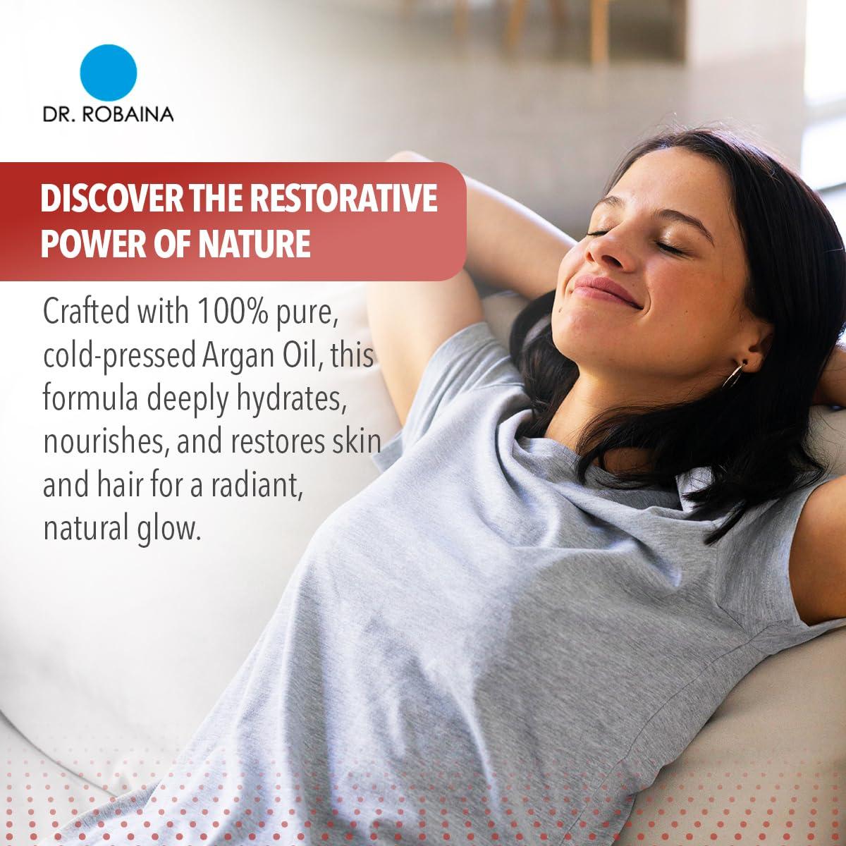 Aceite de Argán Puro Dr. Robaina 59 ml - Hidratante Rápido