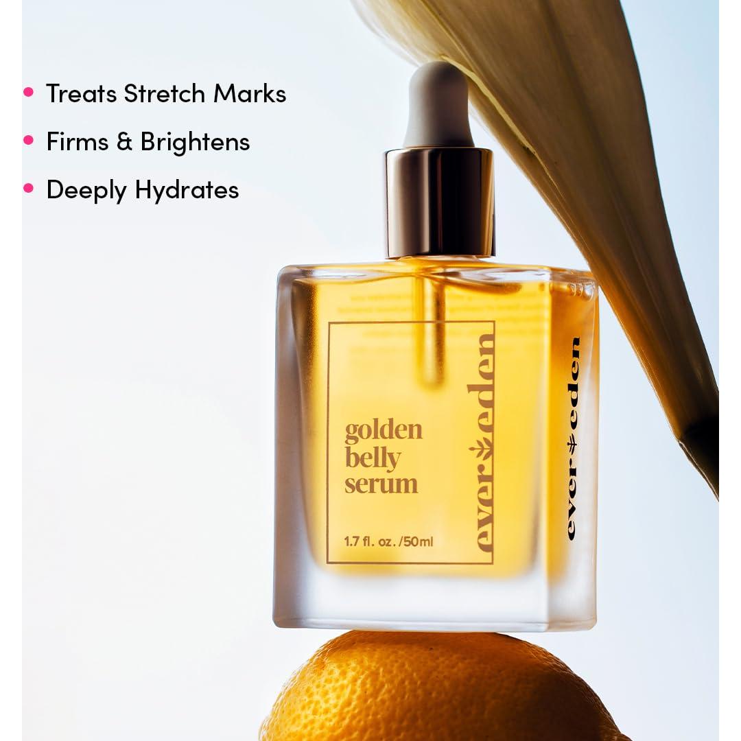 Suero Dorado Evereden 50 ml | Aceite Vegano para Estrías