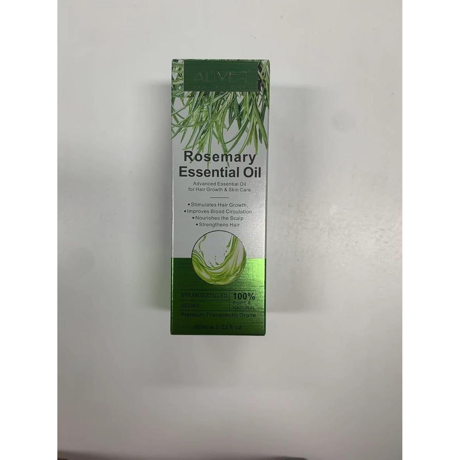 Aceite Esencial de Romero 59.87 ml - Crecimiento Cabello y Piel