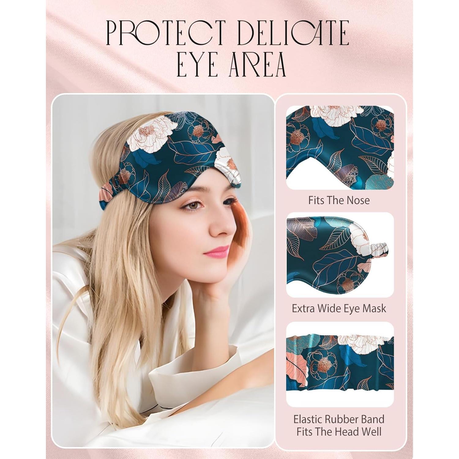 Funda de Almohada de Seda Miss Adola Estándar 66x51cm Peonía