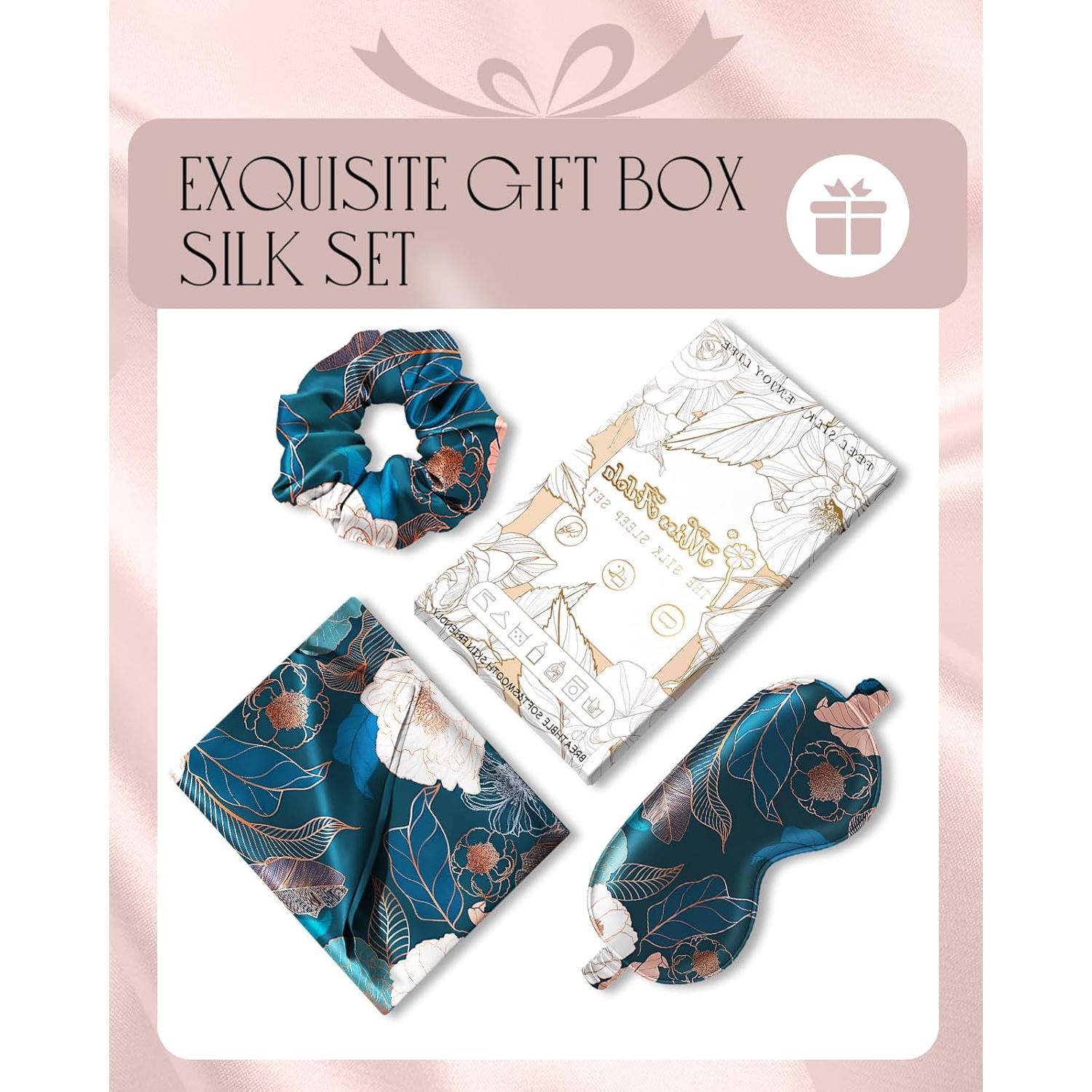 Funda de Almohada de Seda Miss Adola Estándar 66x51cm Peonía