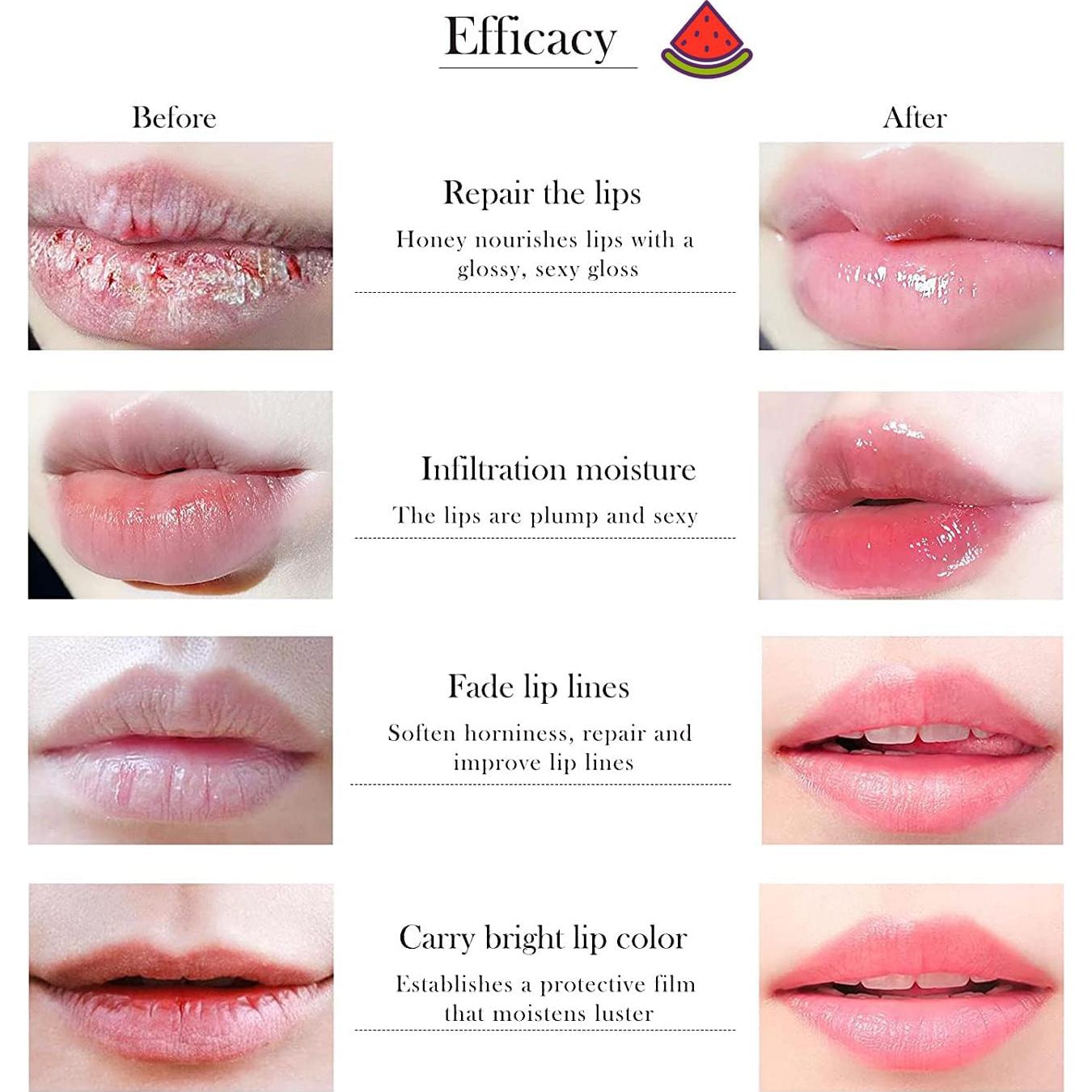 Bálsamo Labial Hidratante Eakroo - 8 Sabores Naturales