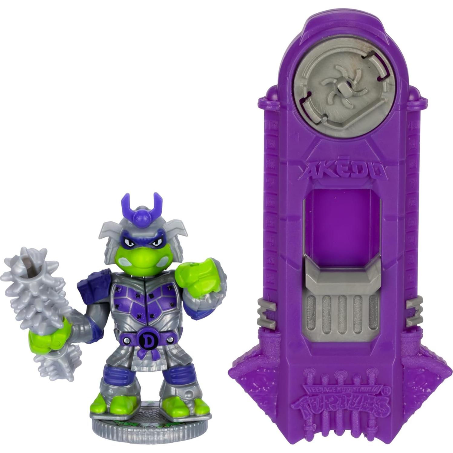 Leyendas de Akedo Tortugas Ninja Adolescentes - Paquete de 4 Guerreros