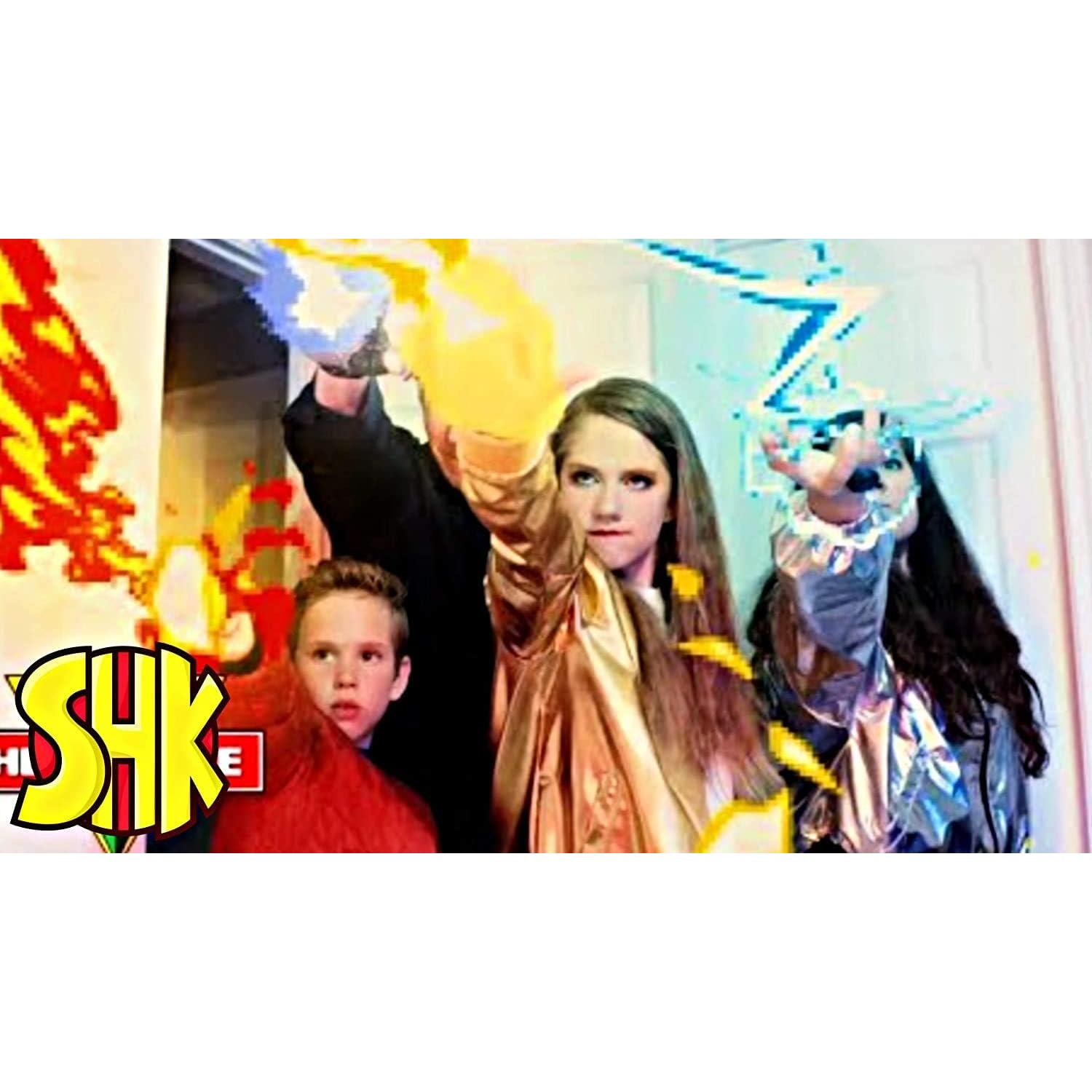 Conjunto de Anillos de Poder HeroForce SHK - Fuego, Electricidad y Luz