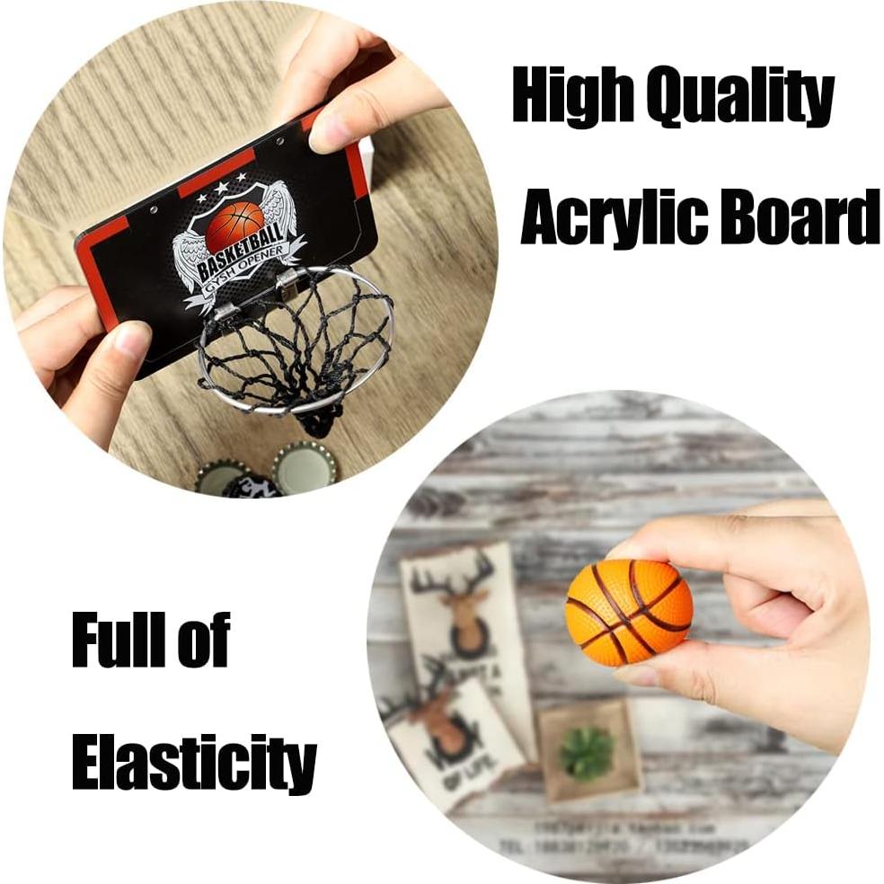 Aro de Baloncesto Mini JSGOD-GYSH para Escritorio Negro