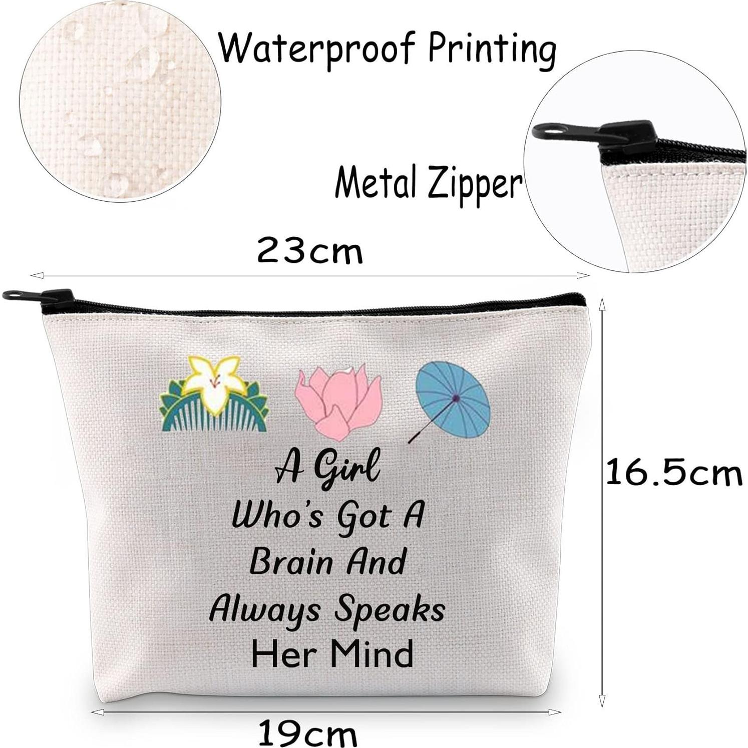 Bolsa de Maquillaje MNIGIU para Mujeres - Diseño Inspirador