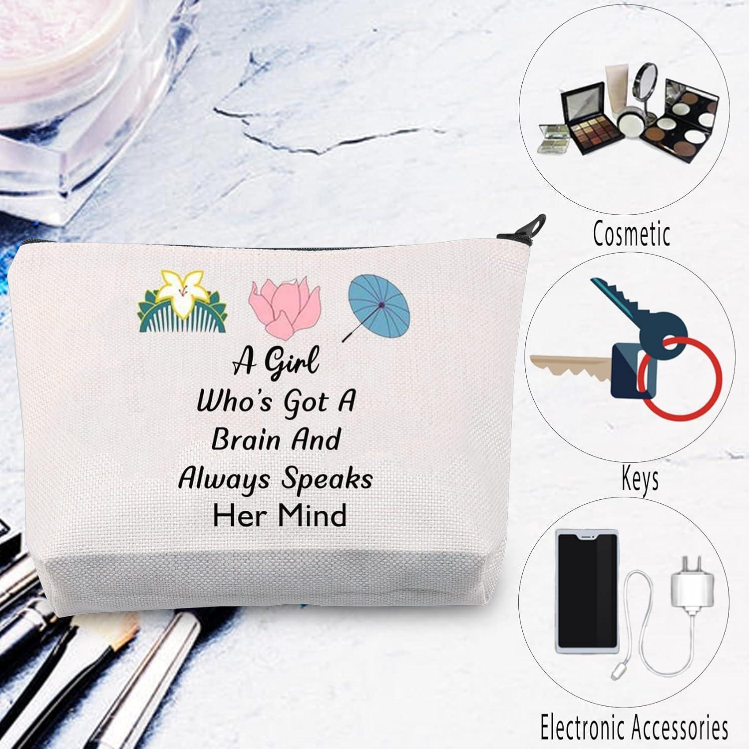 Bolsa de Maquillaje MNIGIU para Mujeres - Diseño Inspirador