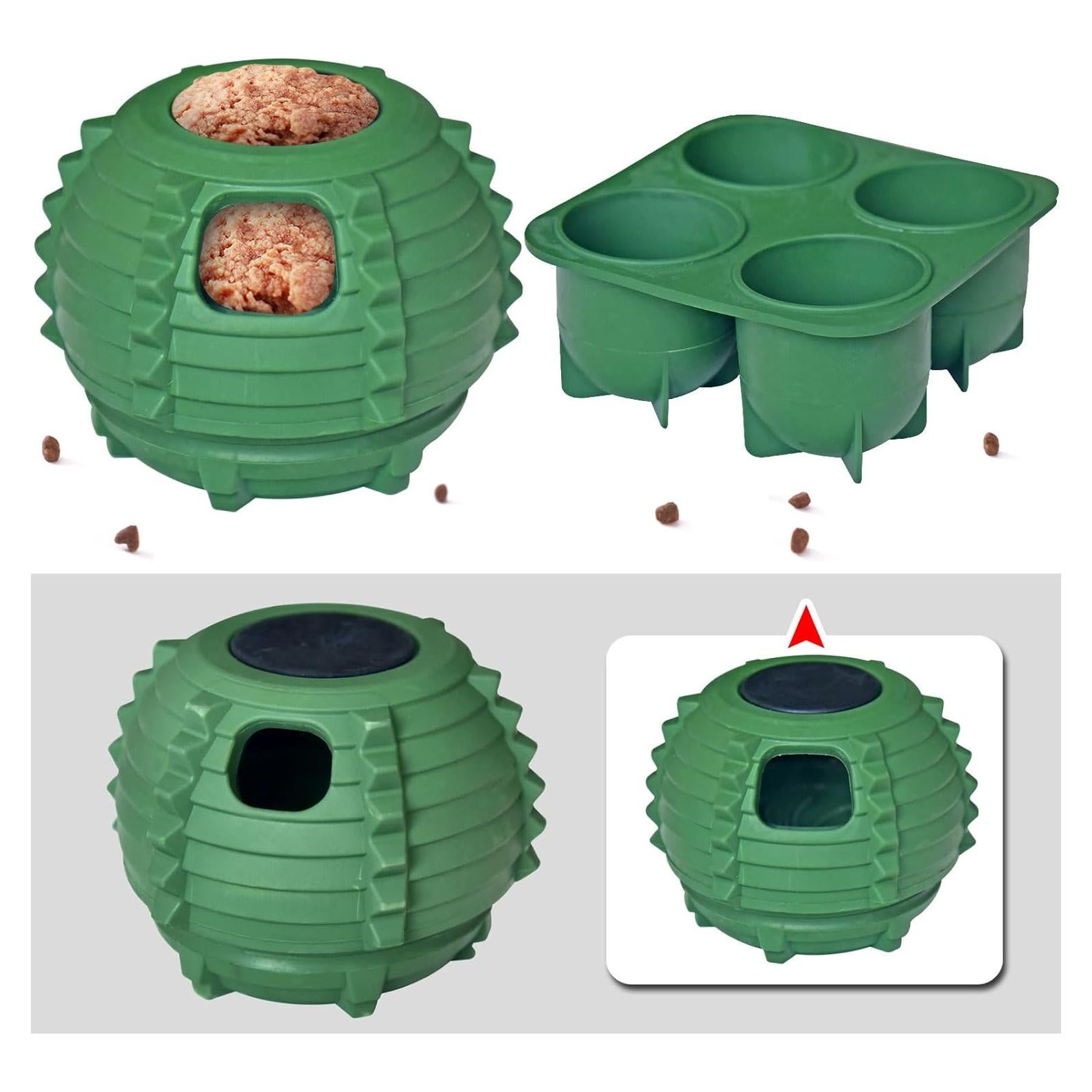 Juguete Interactivo para Perros XHX - 8.9x5.6x15.2cm - Verde