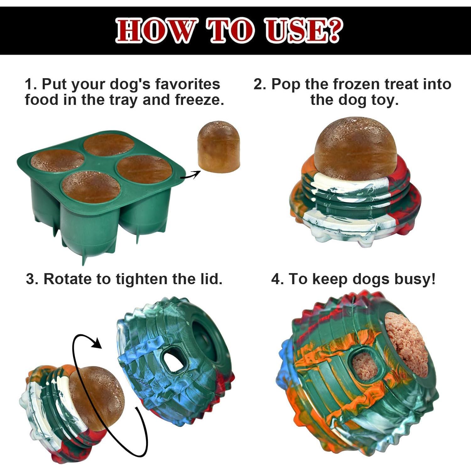 Juguete Interactivo para Perros XHX - Mediano 14x8.3cm - Camuflaje