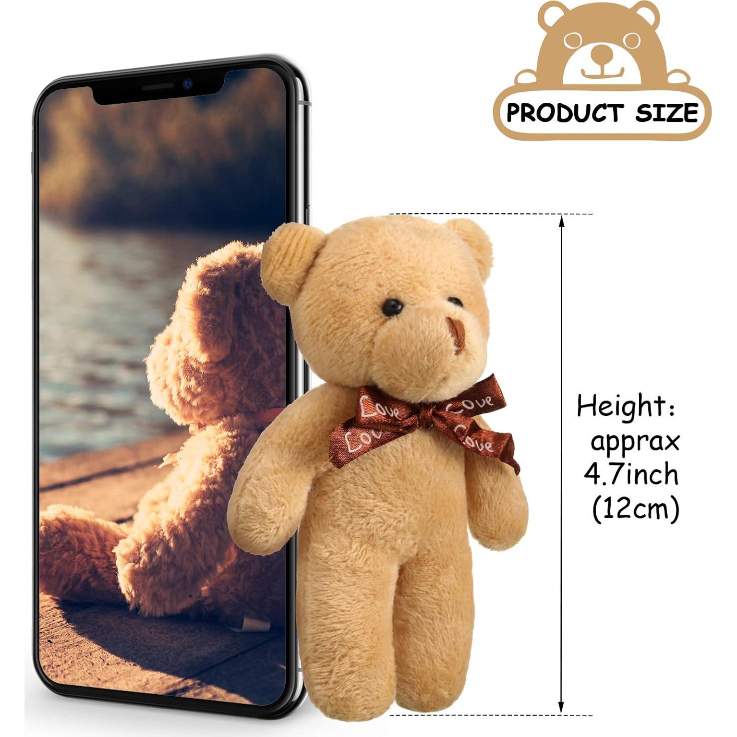 Ositos de Peluche Mini Skylety 24 Pcs 12 cm Multicolor