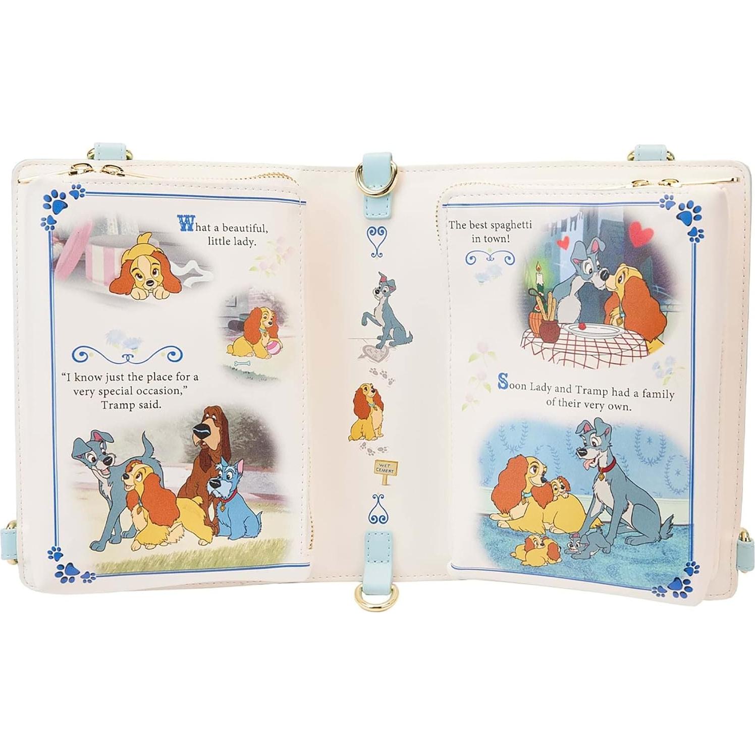 Bolso Cruzado Loungefly Disney La Dama y el Vagabundo Estándar