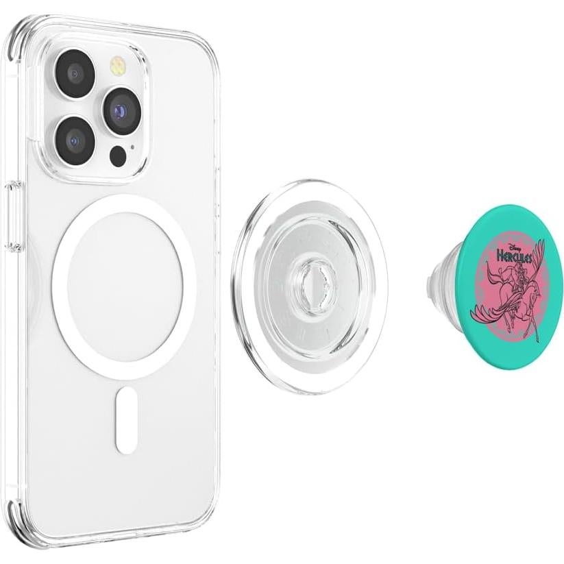 PopSockets MagSafe Disney Héroes Hércules y Meg Pegasus