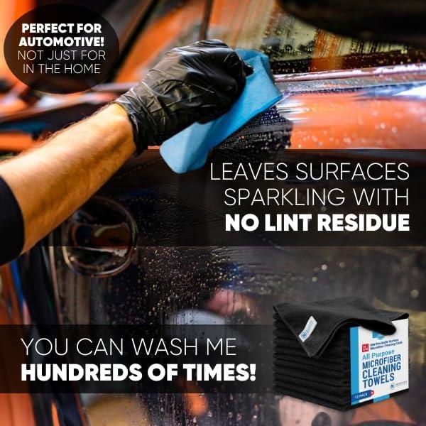 Toalla de Microfibra Premium Microfiber Wholesale - 12 Piezas 40.64cm