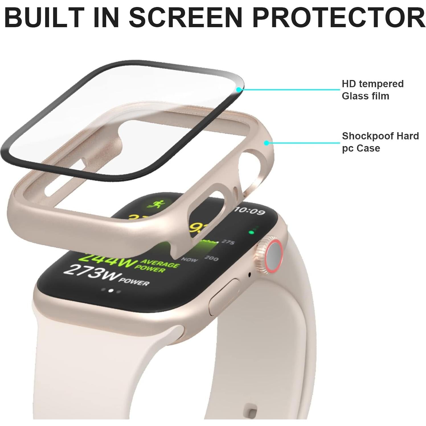 Funda Protectora Cuteey para Apple Watch 40mm SE/Series 6/5/4