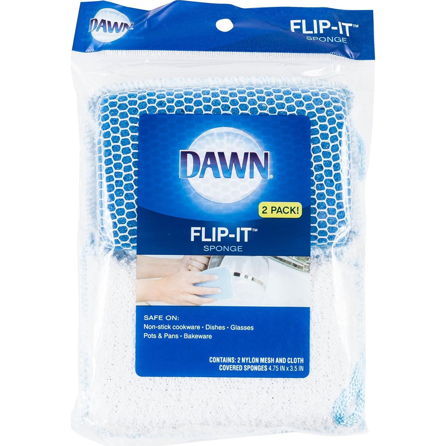 Esponja de Cocina Dawn Flip It - Paquete de 2, Multiusos