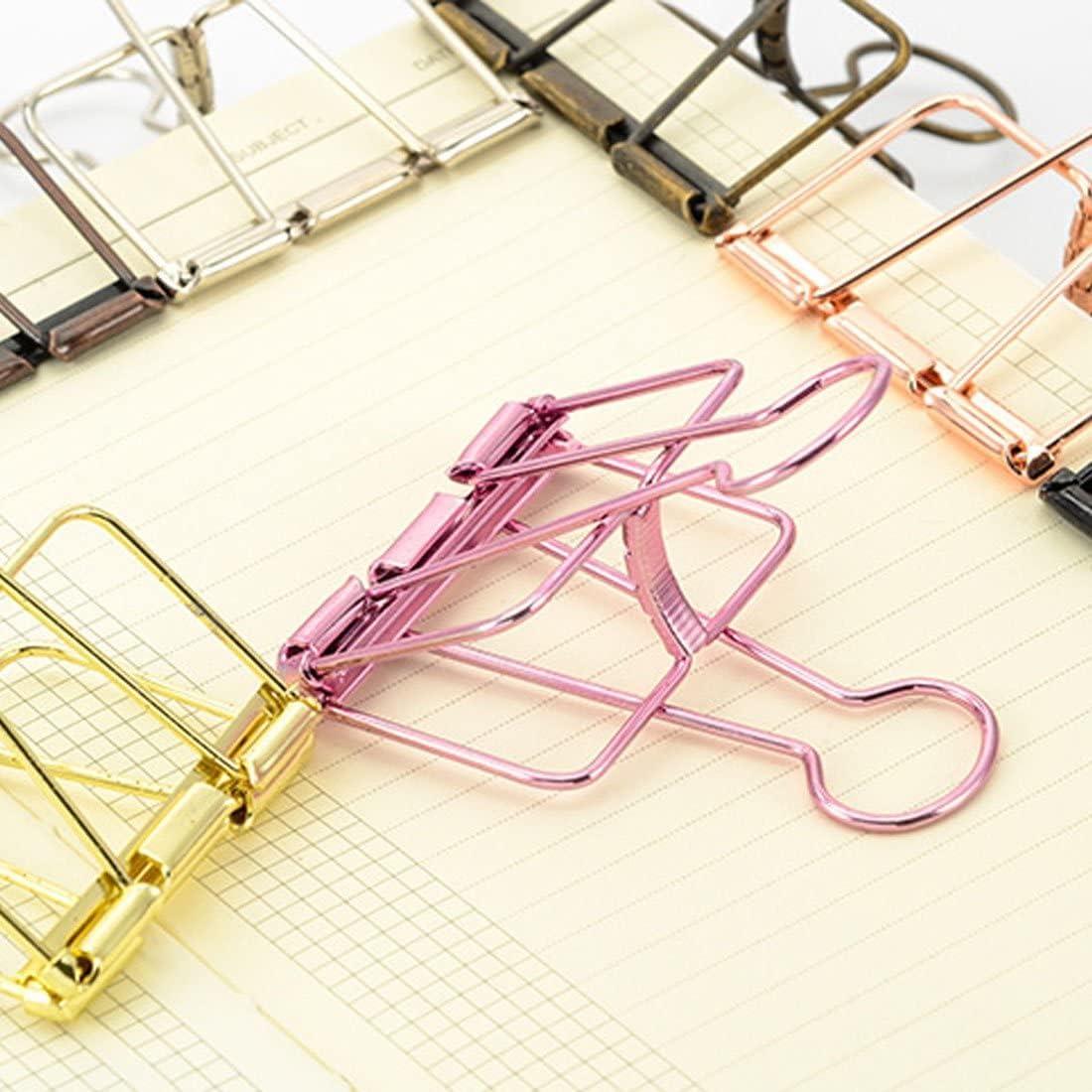 Clips de papel M BAMI-LEE House, paquete de 10, bronce