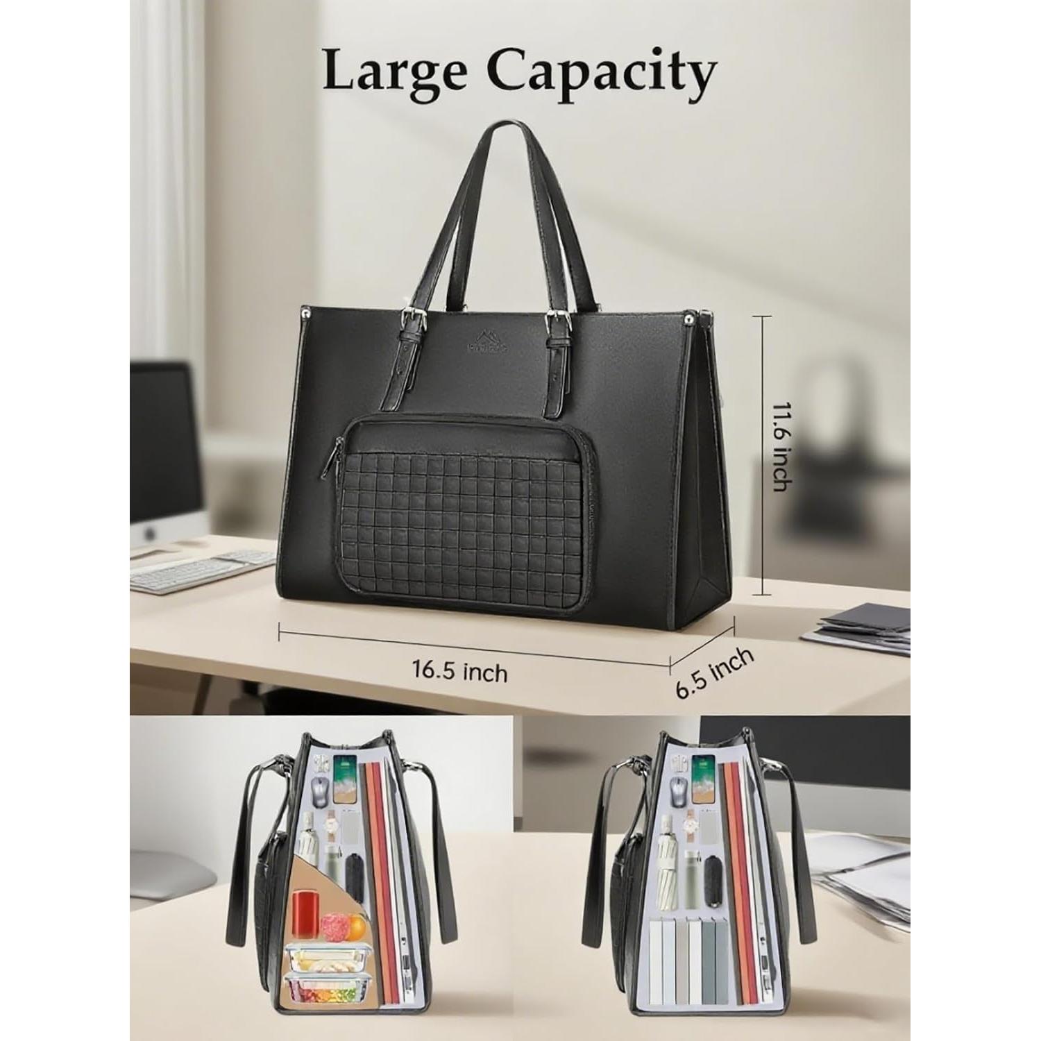 Bolsa Tote para Laptop MATEIN 15.6" con Compartimento Aislado