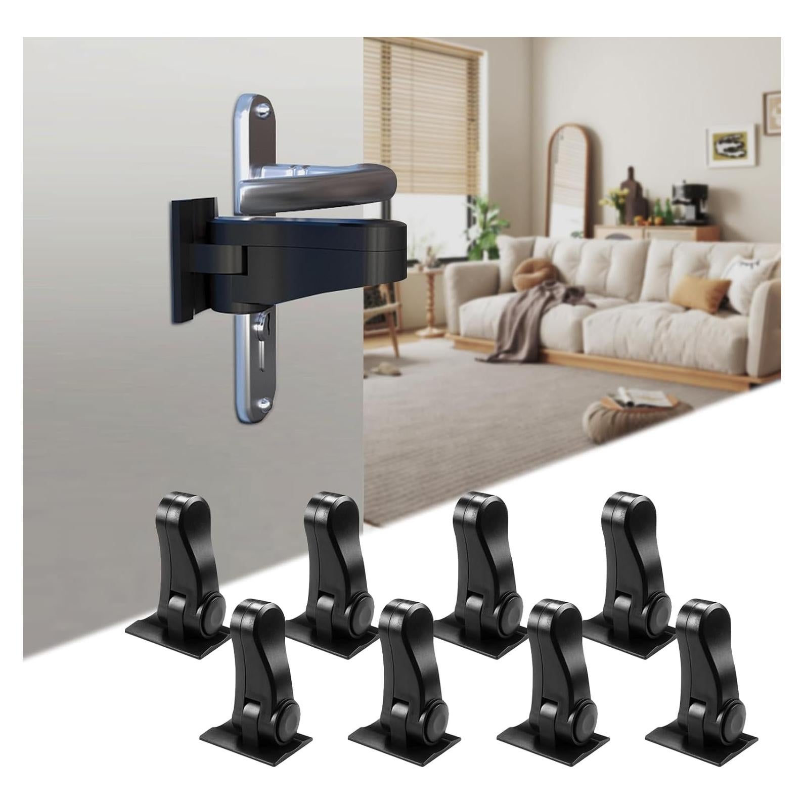 Bloqueos de Manija de Puerta a Prueba de Niños DLL-8P - 8 Piezas