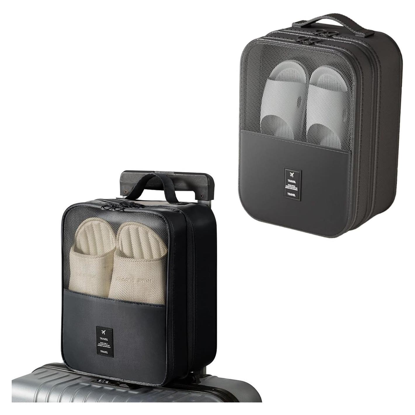 Bolsas para Zapatos de Viaje Resdenio - 2 Pack, Capacidad 3 Pares