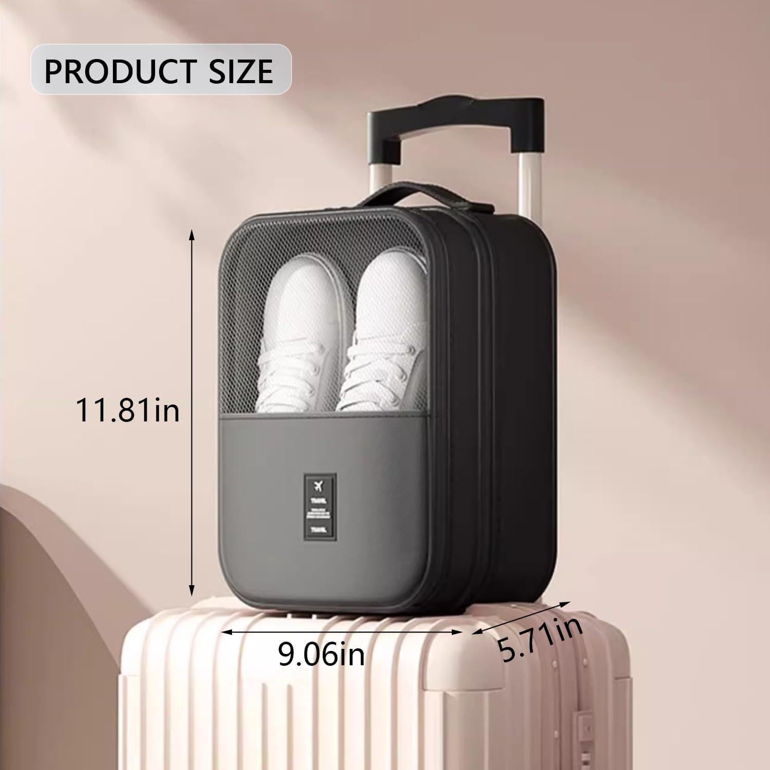 Bolsas para Zapatos de Viaje Resdenio - 2 Pack, Capacidad 3 Pares