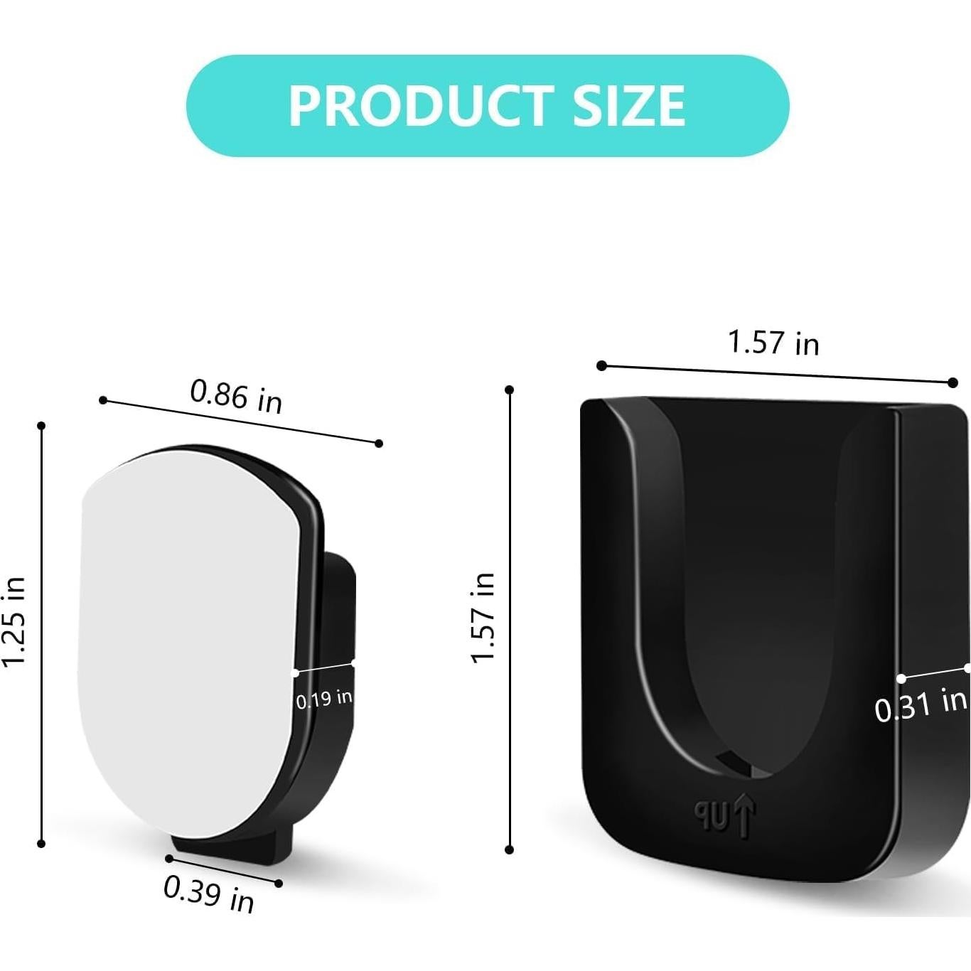 Soporte Magnético para Control Remoto GUZE-US - 6 Piezas