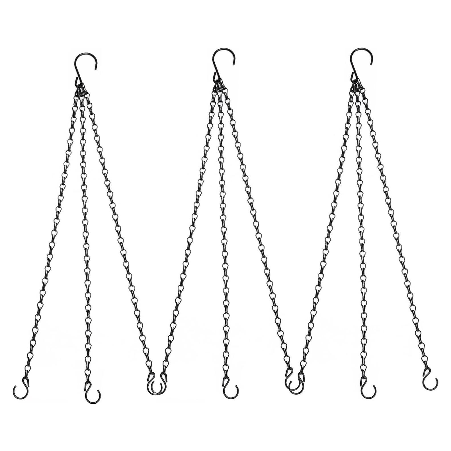 Cadenas Colgantes para Macetas Heybe 58.42 cm 3 Patas Hierro