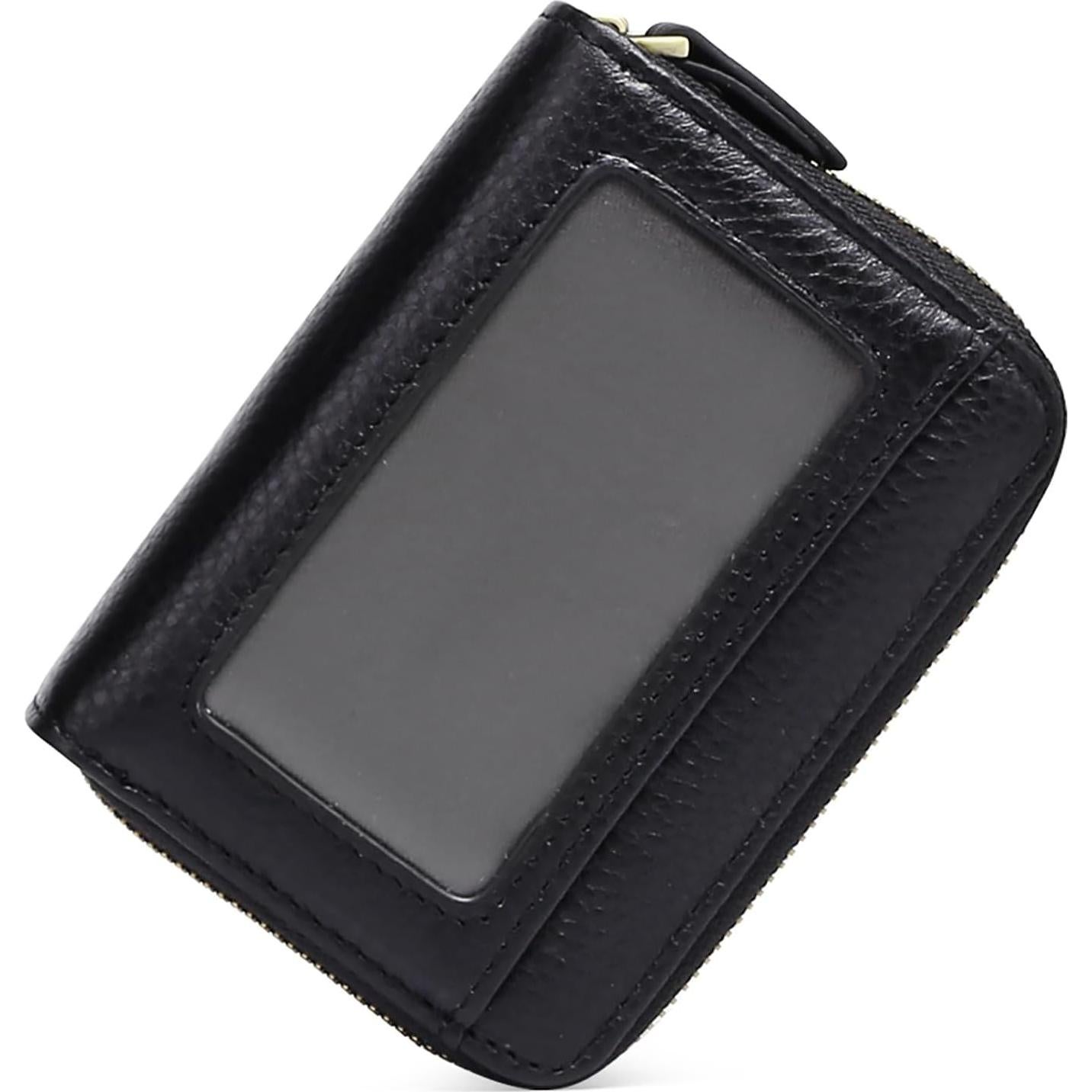 Cartera Pequeña de Cuero GOIACII con Bloqueo RFID - 12 Ranuras