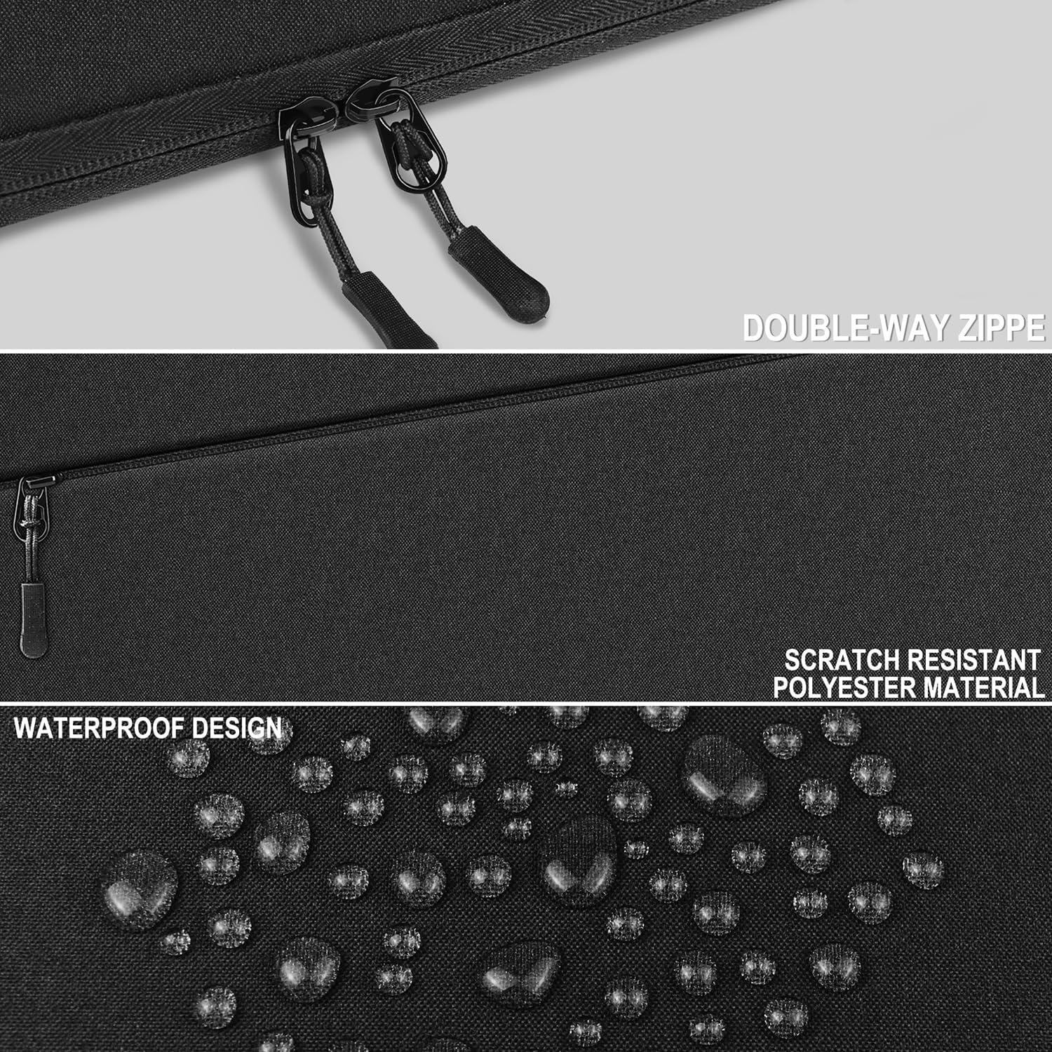 Funda para Laptop 14" Hsmienk Negra Resistente al Agua