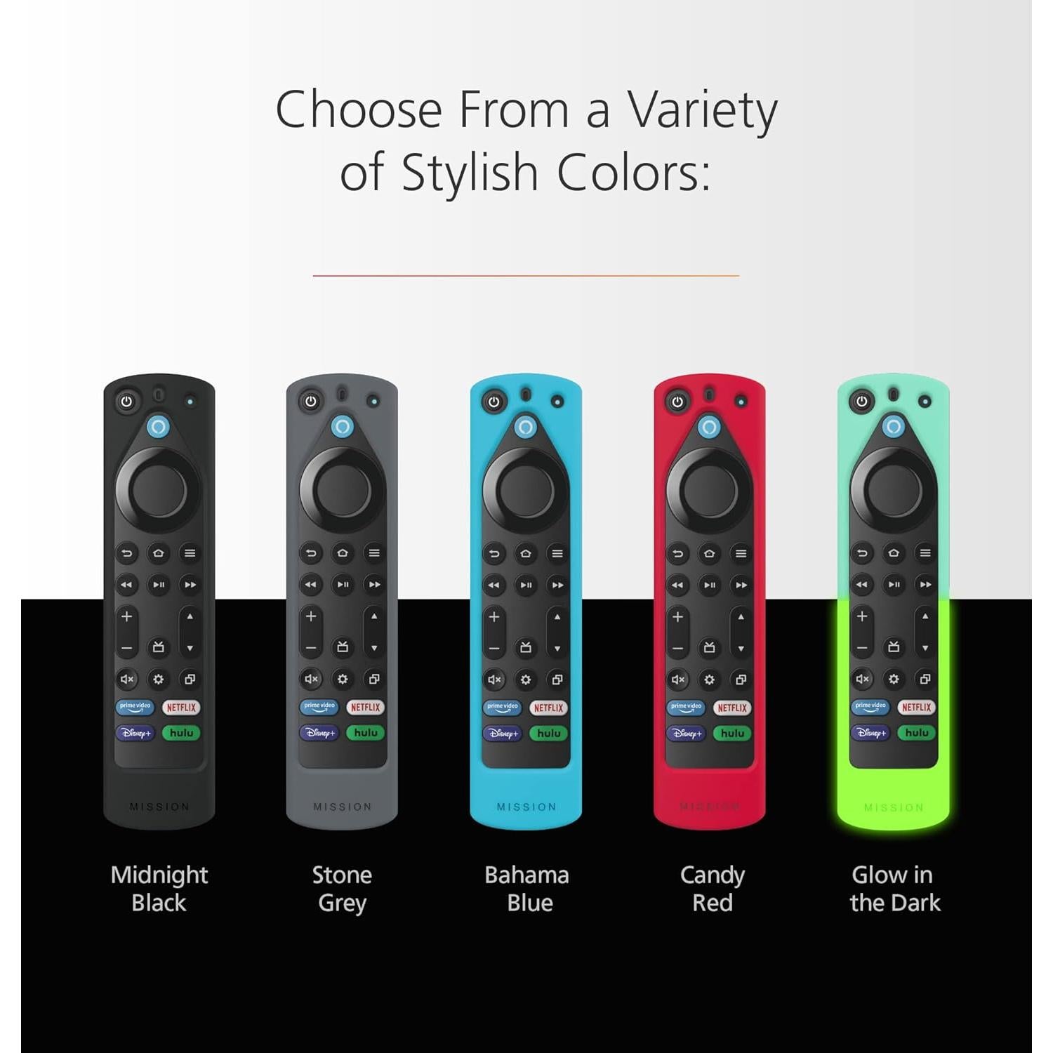 Made for Amazon Remote Cover Case for Fire TV Edition, Fire TV Omni Series, and Fire TV 4-series