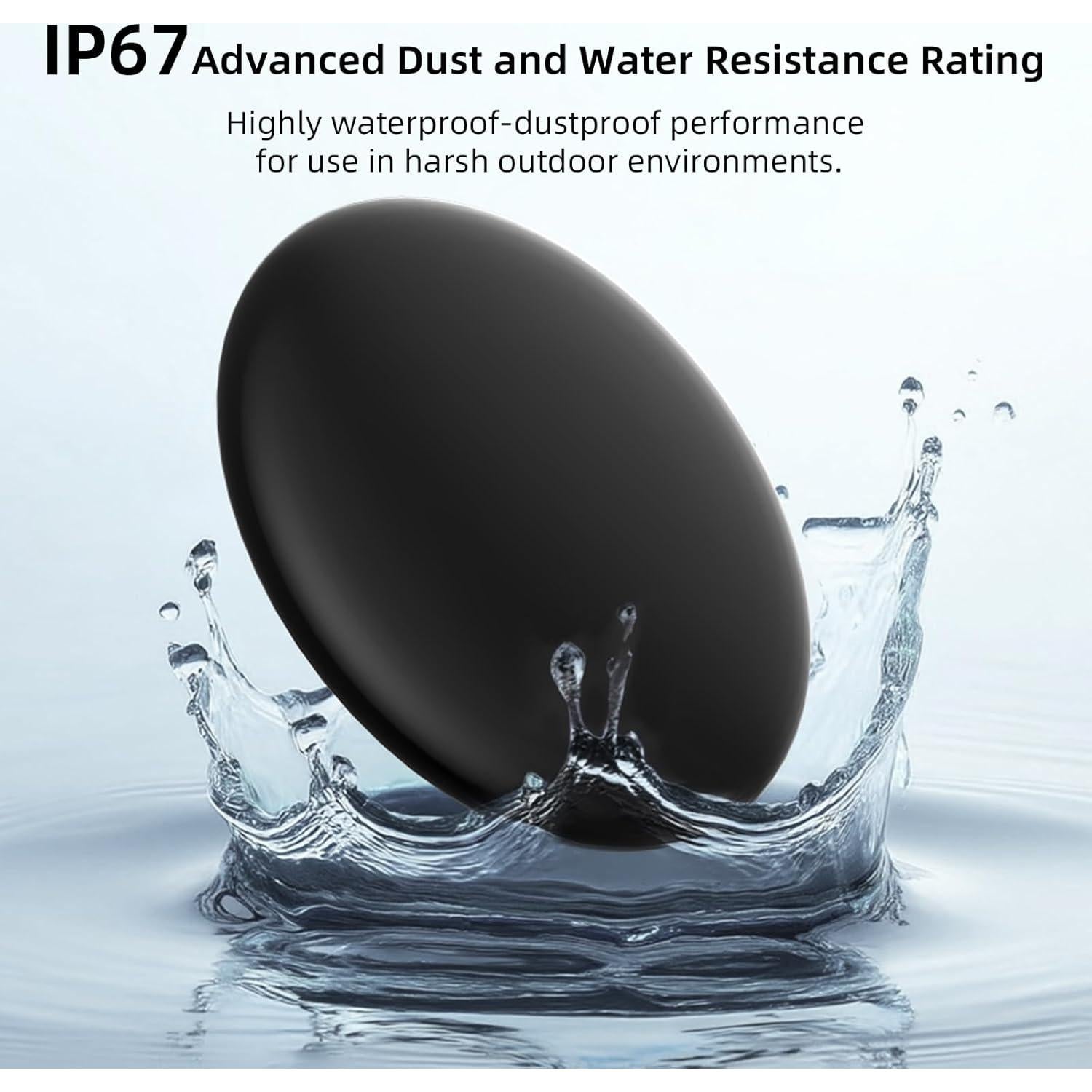 Rastreador Bluetooth Pepisk Air Tag - Localizador de Equipaje Negro